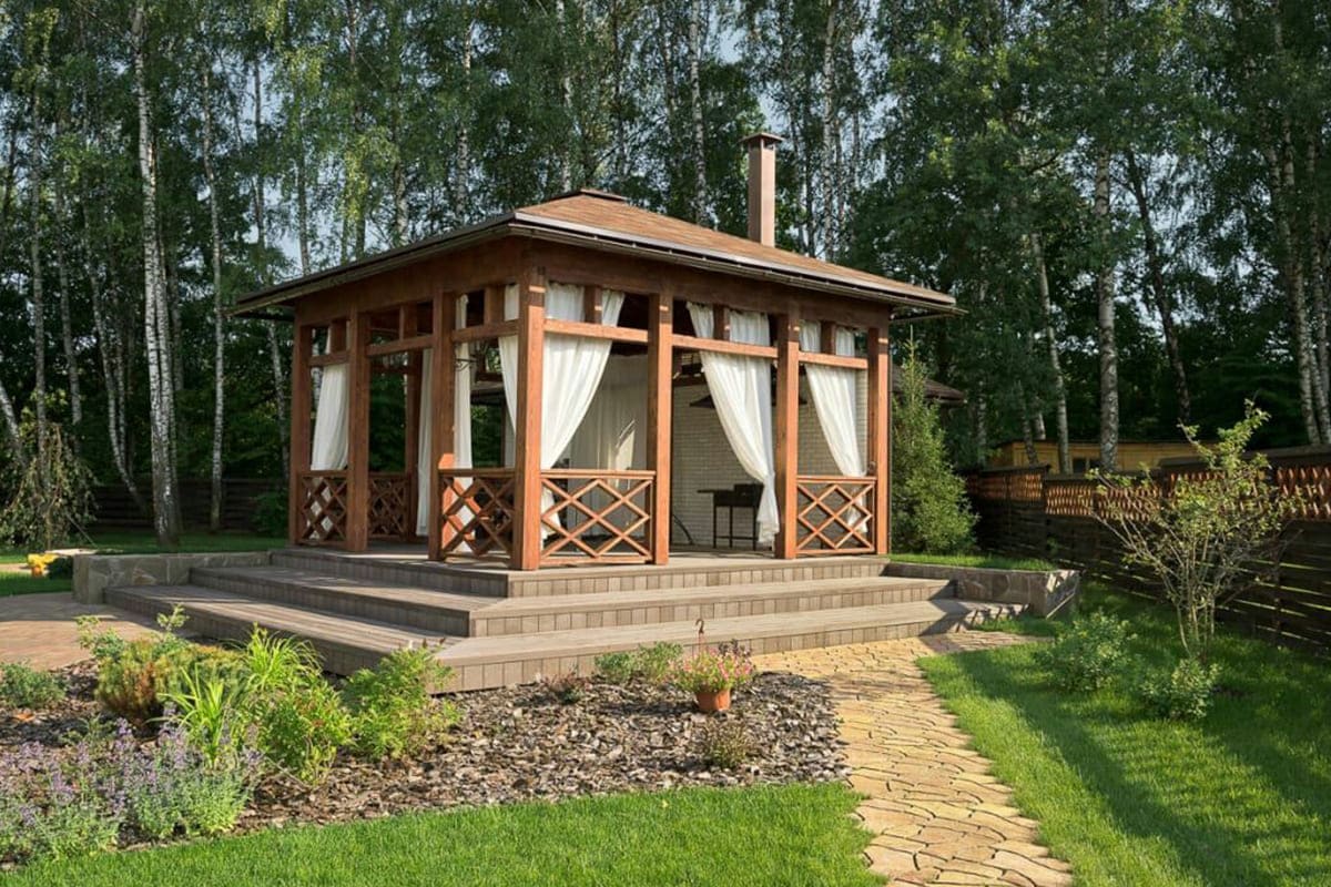 фото беседки