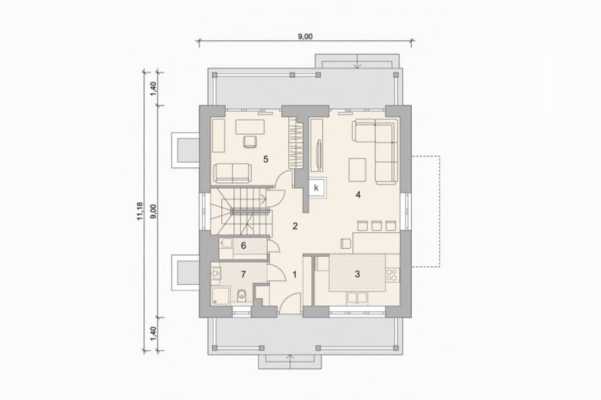 Фото плана дома от 150 м²