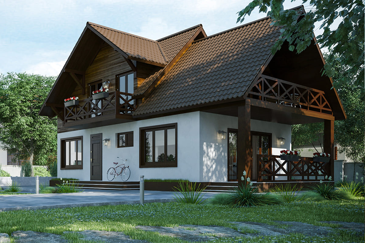 фвідо каркасные дома до 150 м²