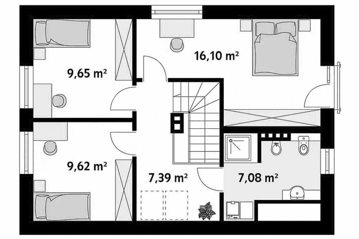 Фото плана дома до 150 м²