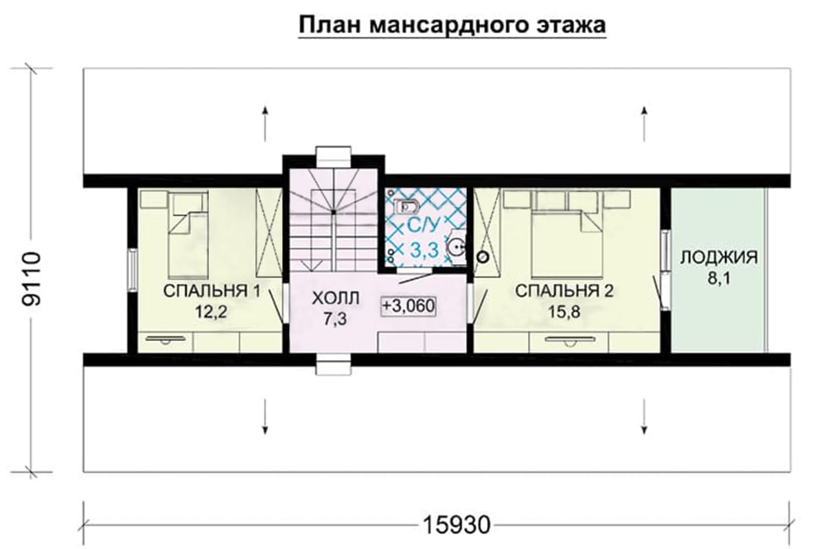 Фото плана дома до 150 м²