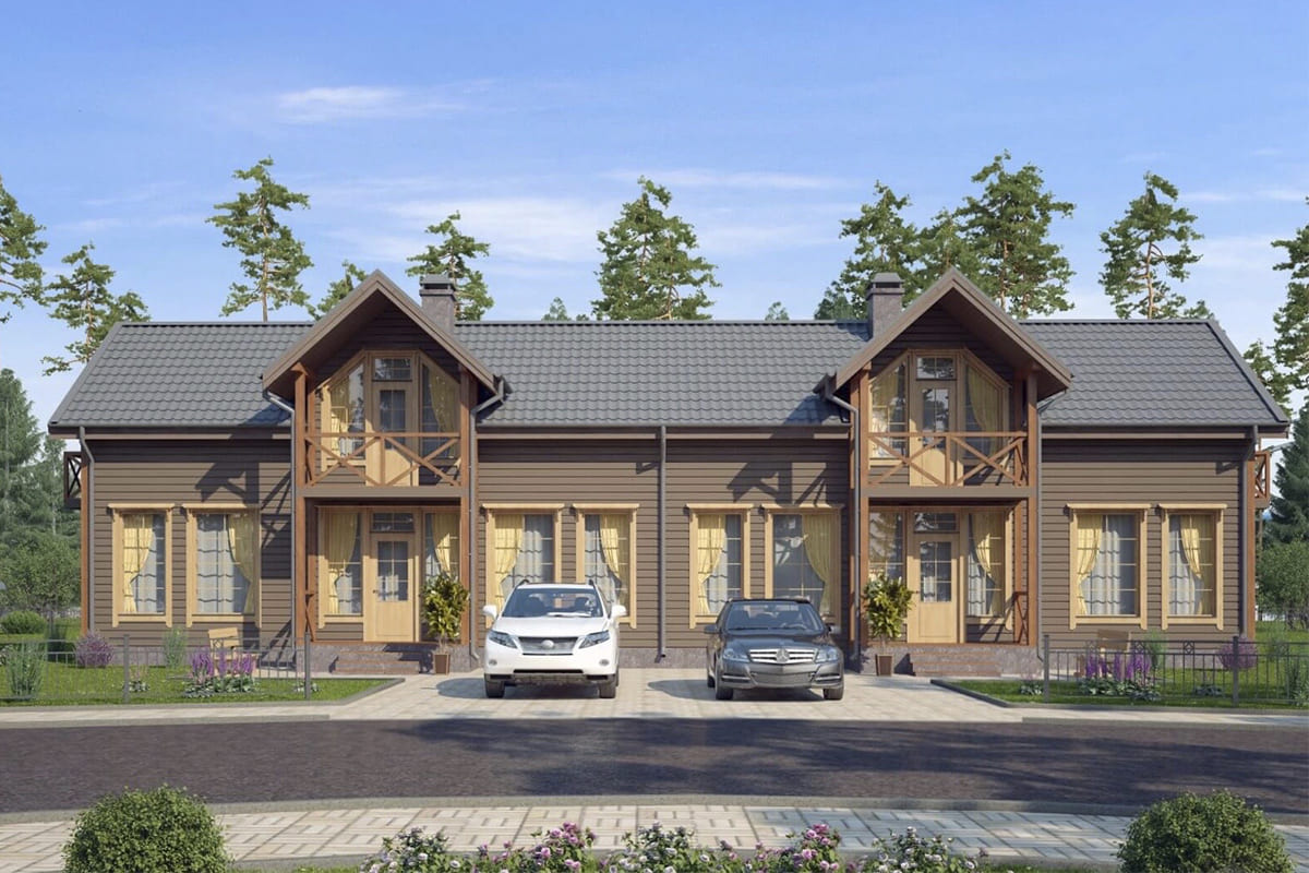 фвідо каркасные дома від 150 м²