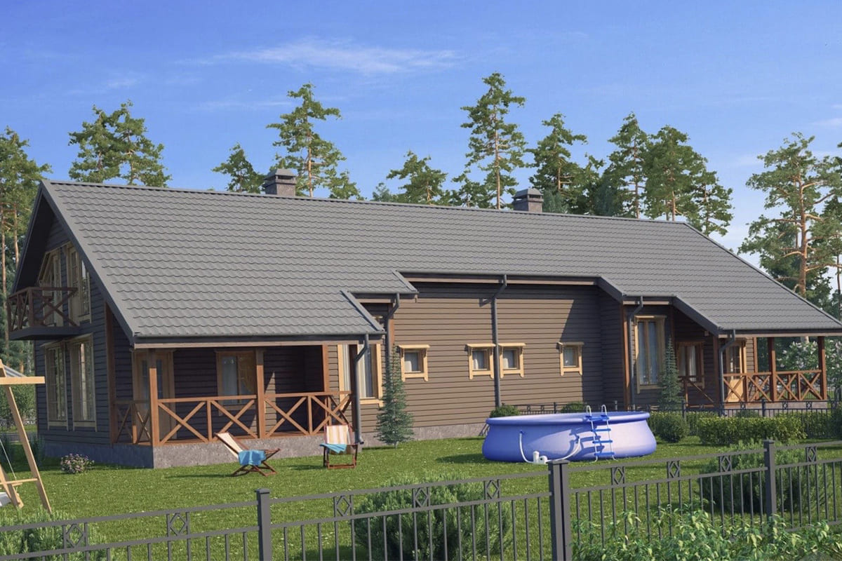 Фото плана дома от 150 м²
