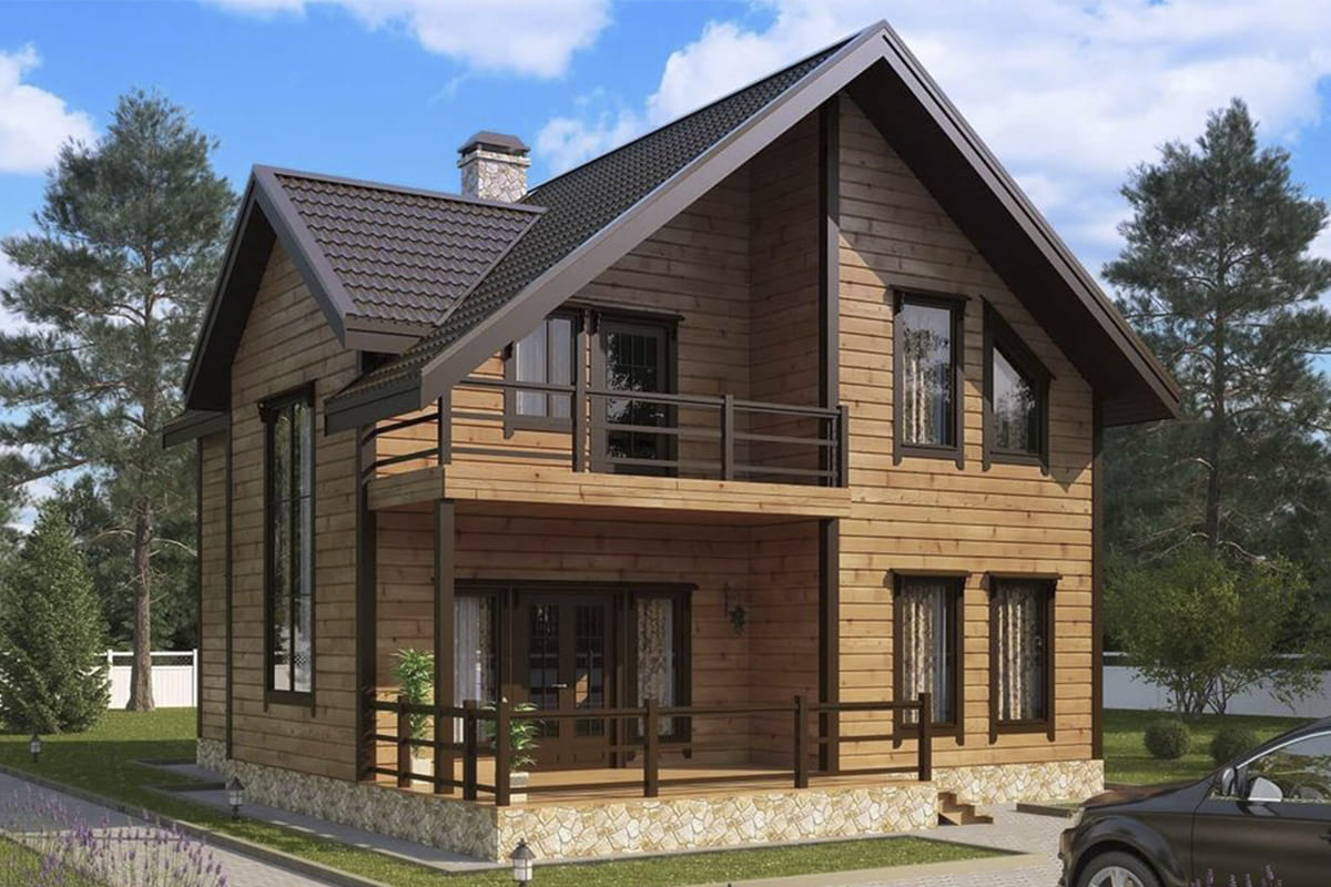 фвідо каркасные дома від 150 м²