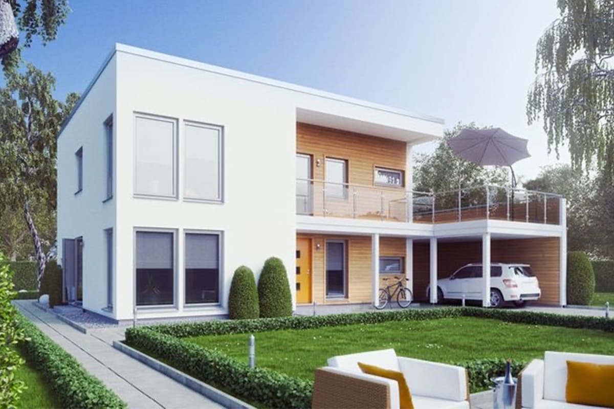 фвідо каркасные дома від 150 м²