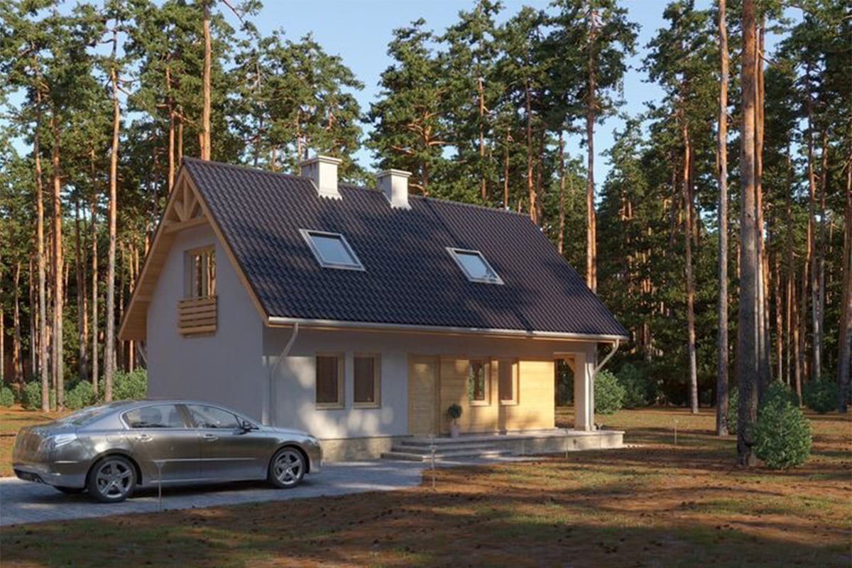 фвідо каркасные дома від 150 м²