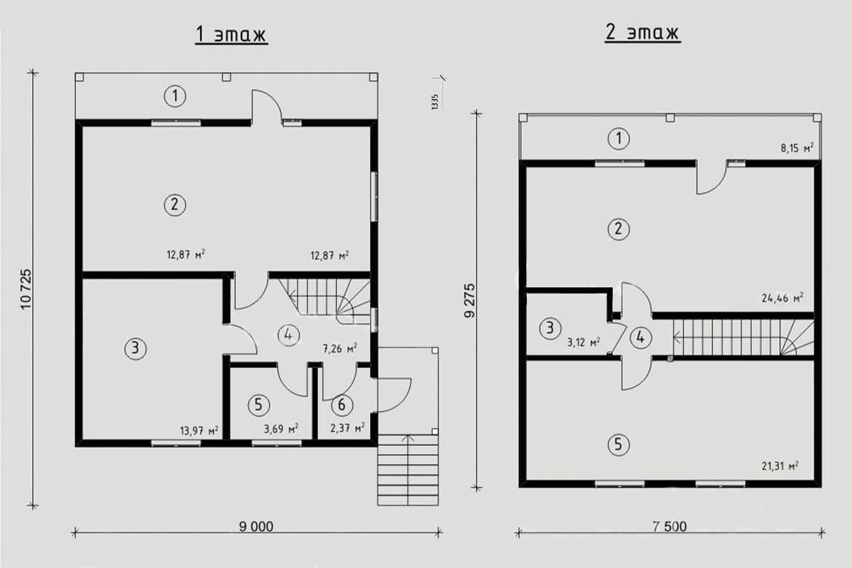 Фото плана дома от 150 м²