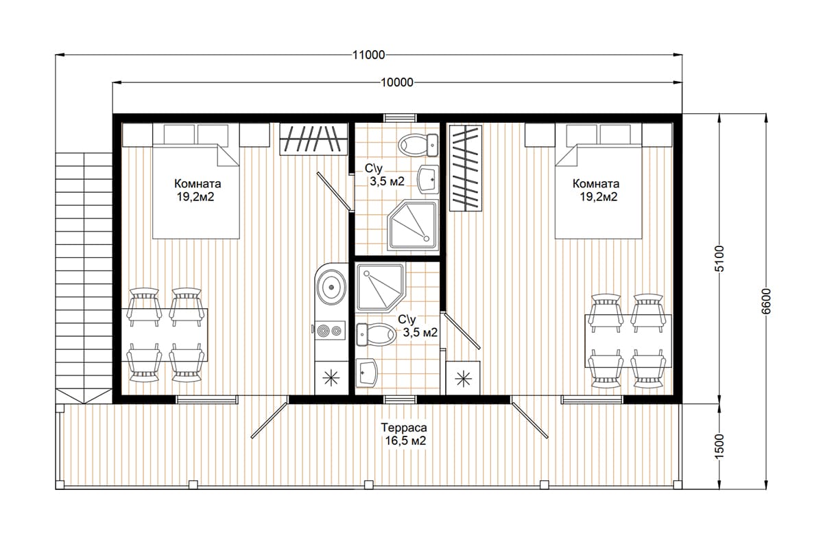 Фото плана дома от 150 м²