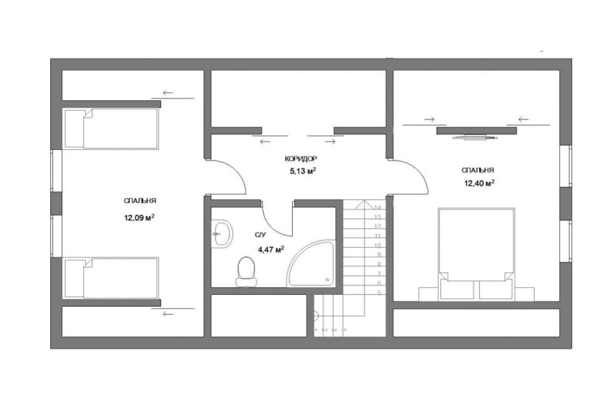 Фото плана дома от 150 м²