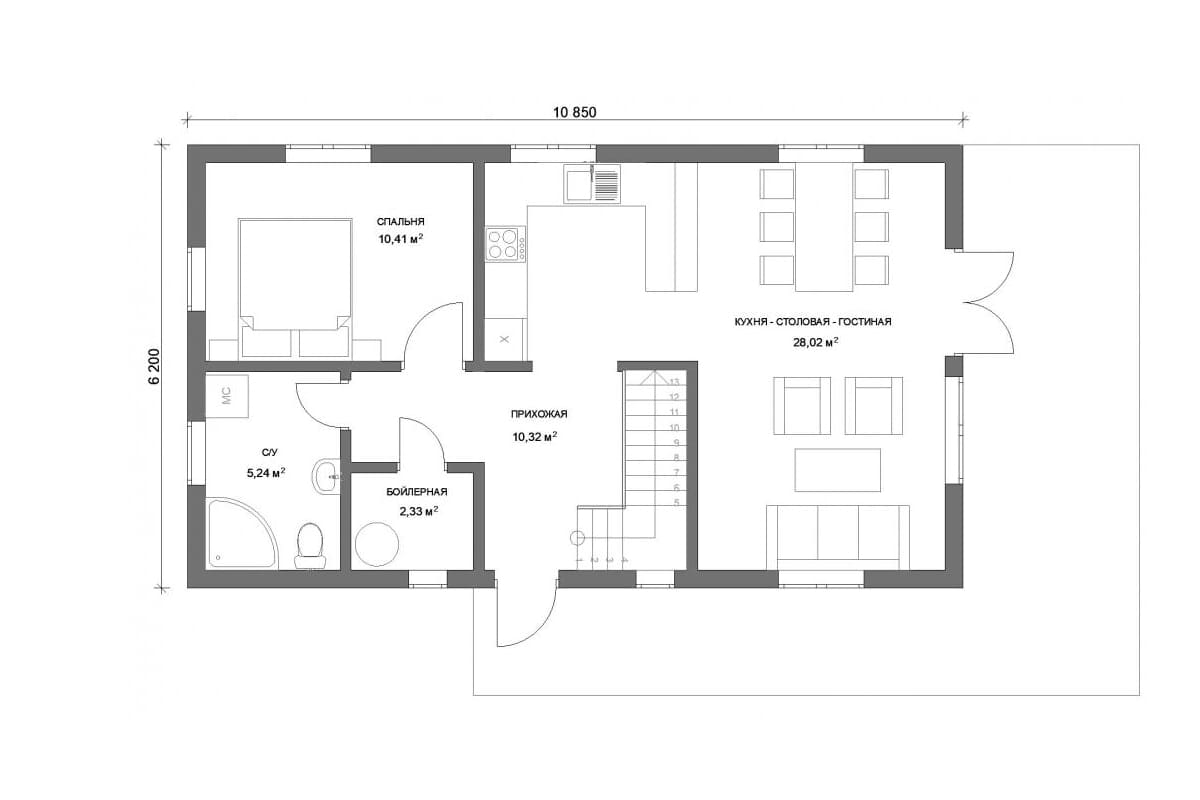 Фото плана дома от 150 м²