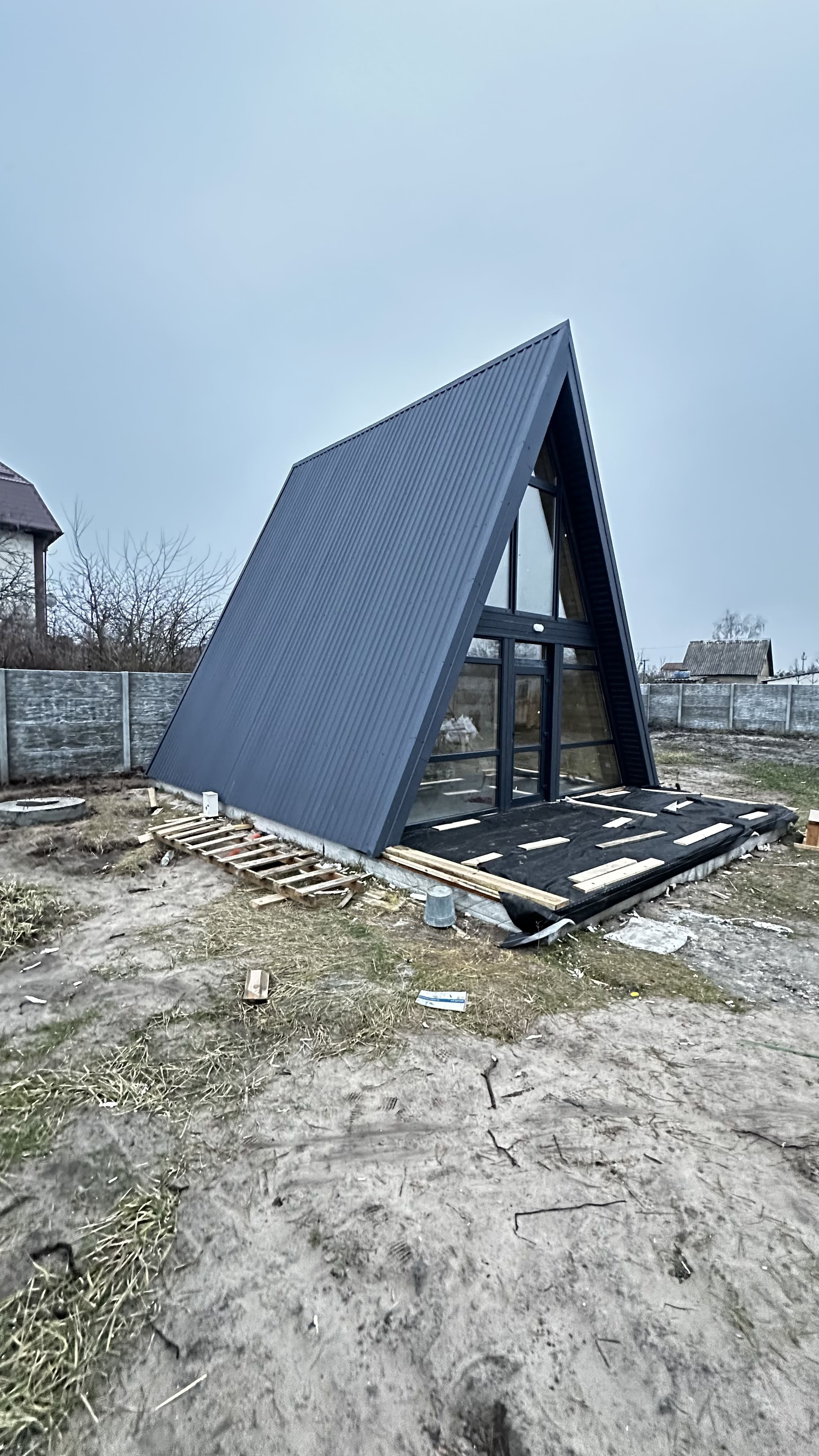 фото каркасного дома